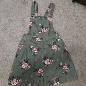 Flower print overall dress from H&M